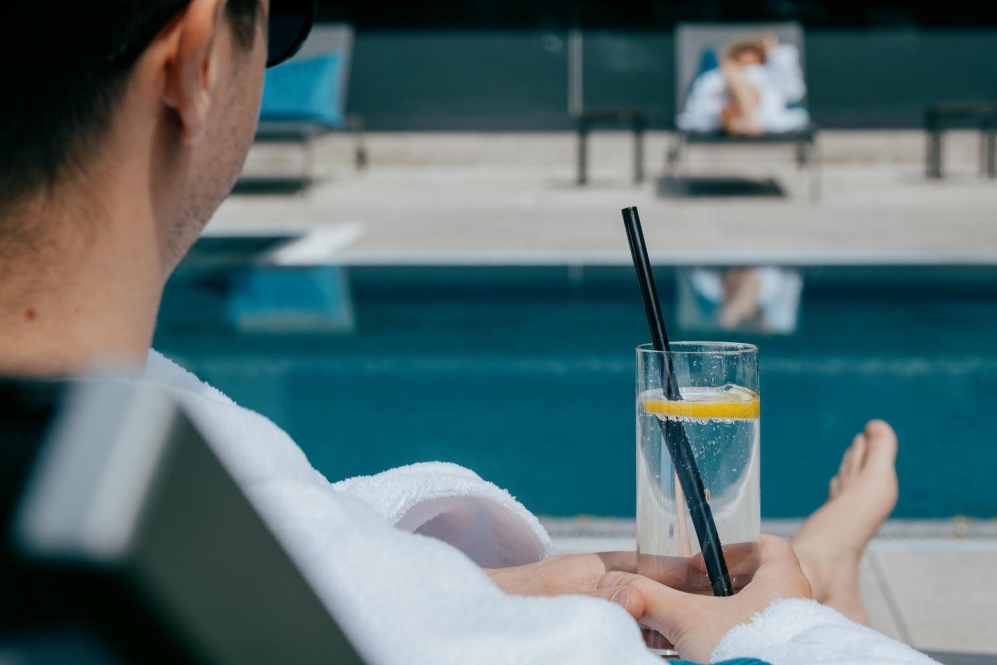 Aqua Blu Hotel Бад-Фюссинг Экстерьер фото