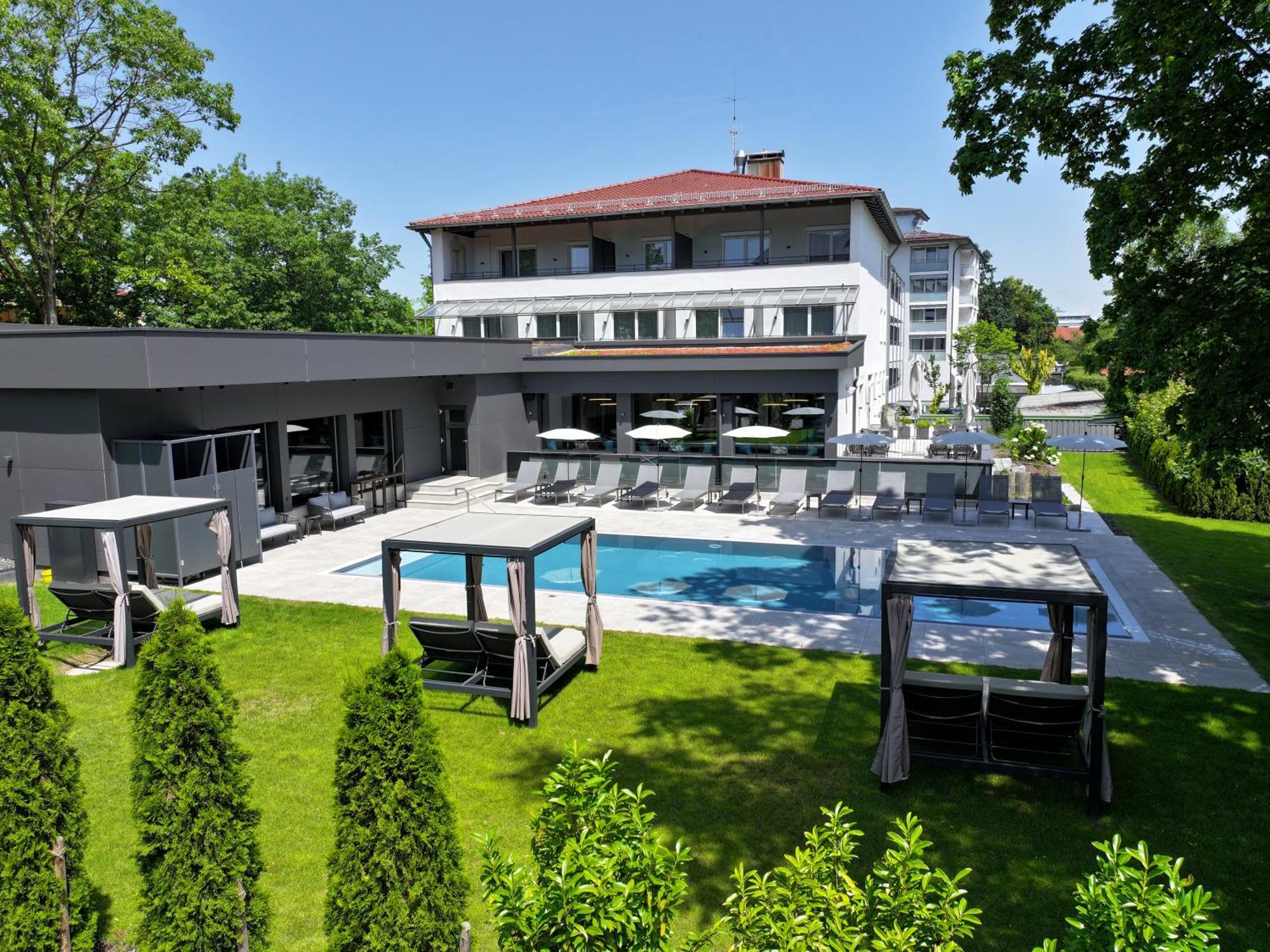 Aqua Blu Hotel Бад-Фюссинг Экстерьер фото